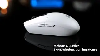 Introducing the MCHOSE G3 Dual 8KHz High-Performance Wireless Gaming Mouse! 🖱️✨#gamingmouse #mchose