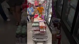 FAMiLY OF 10 BULK GROCERY HAUL ~ MINiVLOG #bigfamily #groceryhaul #minivlog #justthebells10
