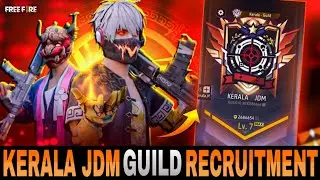 KERALA JDM GUILD RECRUITMENT | FREE FIRE TOP GUILD RECRUITMENT 😍🤯 | MASK GAMING | #maskgaming 