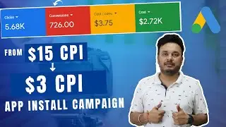 Google Ads for App Installs - 700+ Monthly Installs at $3 CPI | Google Ads App Campaign