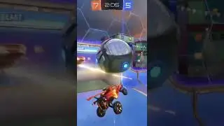That fake and forfeit tho! #shortsfeed #rocketleague #rl #rocketleagueclips #trolling