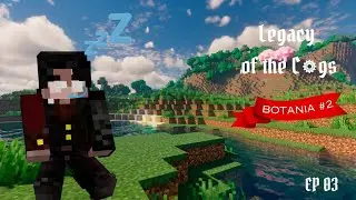 Minecraft Legacy of the Cogs | Gera&ccedil;&atilde;o de mana do Botania |⚙️🔮