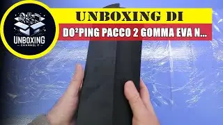 Do&sup2;ping Pacco 2 Gomma Eva Nera 35 x 150cm