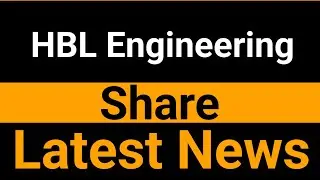 HBL Engineering share latest news