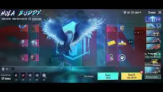 PUBG new glacier falcon buddy lucky spin 😎#pubgmobile 