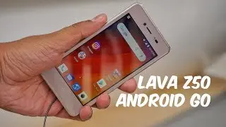 Обзор смартфона Lava Z50 Android Go с MWC 2018