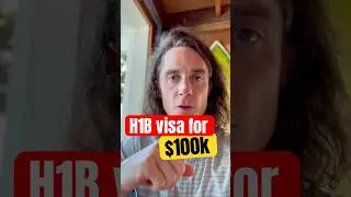 Виза H1B стоимостью 100 тыс. долларов США дает работникам возможность вести переговоры