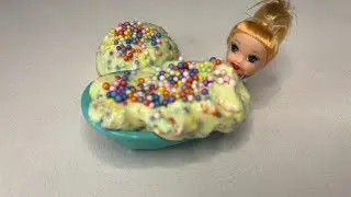 Bebek Slime Banyosu/ Baby Slime Shower/ استحمام الطفل الوحل