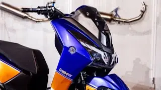 Yamaha lexi 125 motorcycle