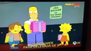 Ahora soy Lisa Bouvier Los Simpsons