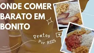 ONDE COMER BARATO EM BONITO MS - Com preços e cardápio. PRATOS POR R$25.