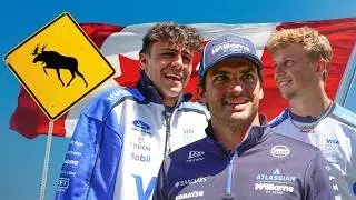 F1 DRIVERS TAKE A CANADIAN ROAD TEST