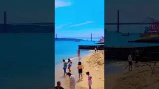 #portugal #lisbon #euorpe #travel #beach#view#beautiful#seaside #sea#shorts #yt#viralvideo#foryou