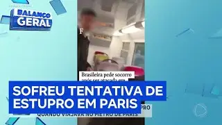 Brasileira sofre tentativa de estupro durante viagem de metr&ocirc; em Paris