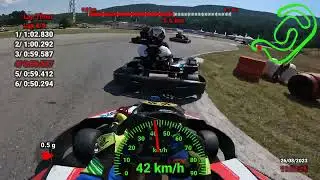 Kyustendil #karting track Pautalia | practice 2 | 26-08-2023
