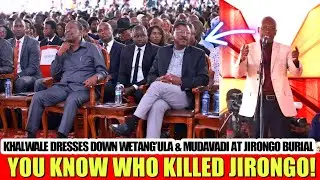 WETANGULA KNOWS WHO KILLED JIRONGO!!! KHALWALE CAUSES DRAMA, ROASTS SPEAKER & MUDAVADI LIKE KIDS