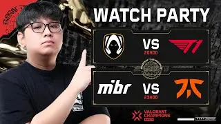 T1 vs. TH &mdash; MIBR vs. FNC 🔥 CLEAR HẦM NGỤC K&Eacute;P C&Ugrave;NG ASPAS | VALORANT Champions Paris #ChampsCostream