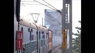 TAMILNADU EXPRESS | VIJAYAWADA CHENNAI in DAYLIGHT | HIGH SPEED SKIPS , CROSSINGS | INDIAN RAILWAYS
