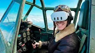 ВПЕРВЫЕ ПРОБУЮ АВИА СИМ В VR - Aces of Thunder
