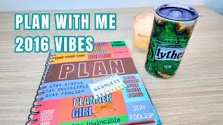 Plan with me come nel 2016 | torno a decorare l’agenda