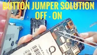 Q Mobile i6i metal 2017 Button On - Off Jumper Solution Solve | JaaN Mobile Repairing