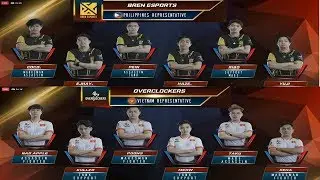 MSC 2019: PlayOffs Day 1 BREN ESPORTS vs OVERCLOCKERS GAME 1
