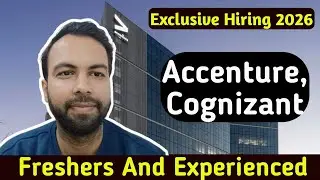 Accenture Mega Hiring 2026 | Cognizant Hiring 2026 | Undergraduates Can Apply | Neeraj Bhatia Vlogs