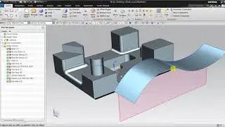 NX 3D CAD - Synchronous Technology Features in NX CAD