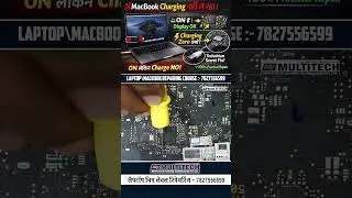 Laptop Repair Course | MacBook Charging Problem ⚠️ | Display OK But No Charging | Repair Course