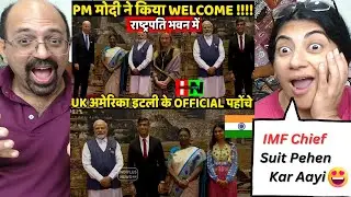 Dinner starts at 9 o'clock😲G20 Gala Dinner !! | PM Modi Welcome G20 Official For Dinner😱| America...