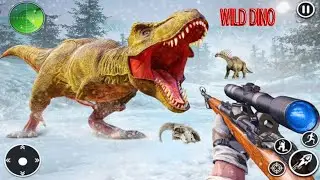 Wild Dino Hunter Animal Hunting Games Android Gameplay
