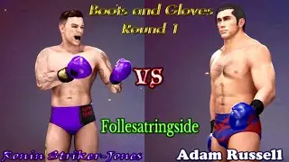 Boots and Gloves Best 2 of 3: Ronin Striker Jones vs Adam Russell