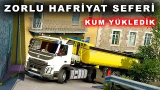 HAFRİYAT KAMYONU DAR SOKAKLARDA! (Ets 2 1.46 Volvo FM & Hafriyat Dorsesi & Grand Utopia Harita Modu)
