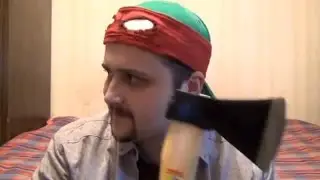 Евгений JjaR ломает PS3 / Destroy of PS3