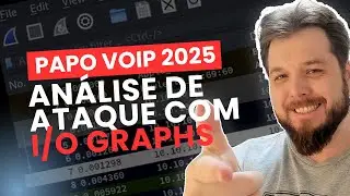 Papo VoIP - An&aacute;lise de Tr&aacute;fego com I/O Graphs no Wireshark