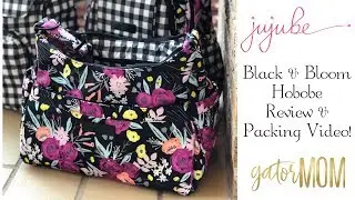 Ju-Ju-Be | Black and Bloom Hobobe Review | Gatormom