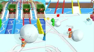 Ice Runner Battle: Snow Race Gameplay | Ultimate Snow Race Battle for Android
