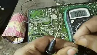 Philips CRT TV No EHT problem. Power supply ok no EHT Philips Tv repair Hindi.