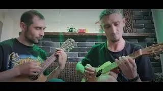 G.W.Wolfchild ft.Emperor Magus Caligula (guitarleles cover) by Finntroll - Galgas&aring;ng