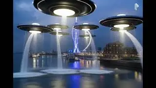 Ufo's spotted around the Spinnaker Tower in Portsmouth. 