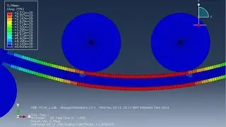 Abaqus Tutorial - How to determine surface area in contact/interacting between solids