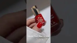 Nail Polish Swatch | Mavala Party Time Live Swatch | Nails By Matin #manicure #rednails #classynails