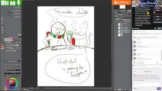 Sketching Niels Feynman Holiday special | Wacom | Clip Studio Paint