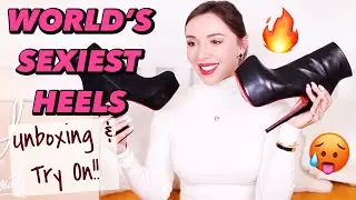 Christian Louboutin Hottest Heels Unboxing & Try On Stilettos Movida Booty | Sibylla Mirage