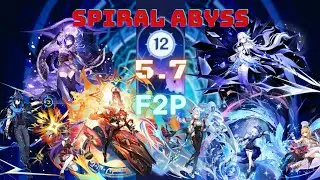 Abyss 5.6/5.7 F2P Raiden Overload(Chev) Feat.Mavuika - Skirk Full team