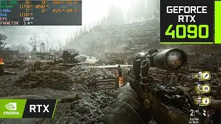 Call of Duty : WW2 - RTX 4090 24GB ( 4K Ultra Graphics )