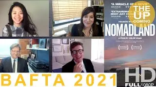 BAFTA 2021: Nomadland Best Film Chloe Zhao Mollye Asher Dan Janvey Peter Spears interview