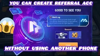 ||HOW TO MAKE REFERRAL ACCOUNT WITHOUT USING ANOTHER DEVICE||😱😱😱😱😱🔥🔥🔥🔥🔥#mecharena #gaming