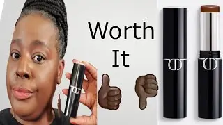 New Dior Forever Foundation Stick On Dark Skin #diorbeauty #makeupondarkskin  #makeupover50