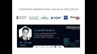 921 Localización del MV2 y conductos calcificasdos